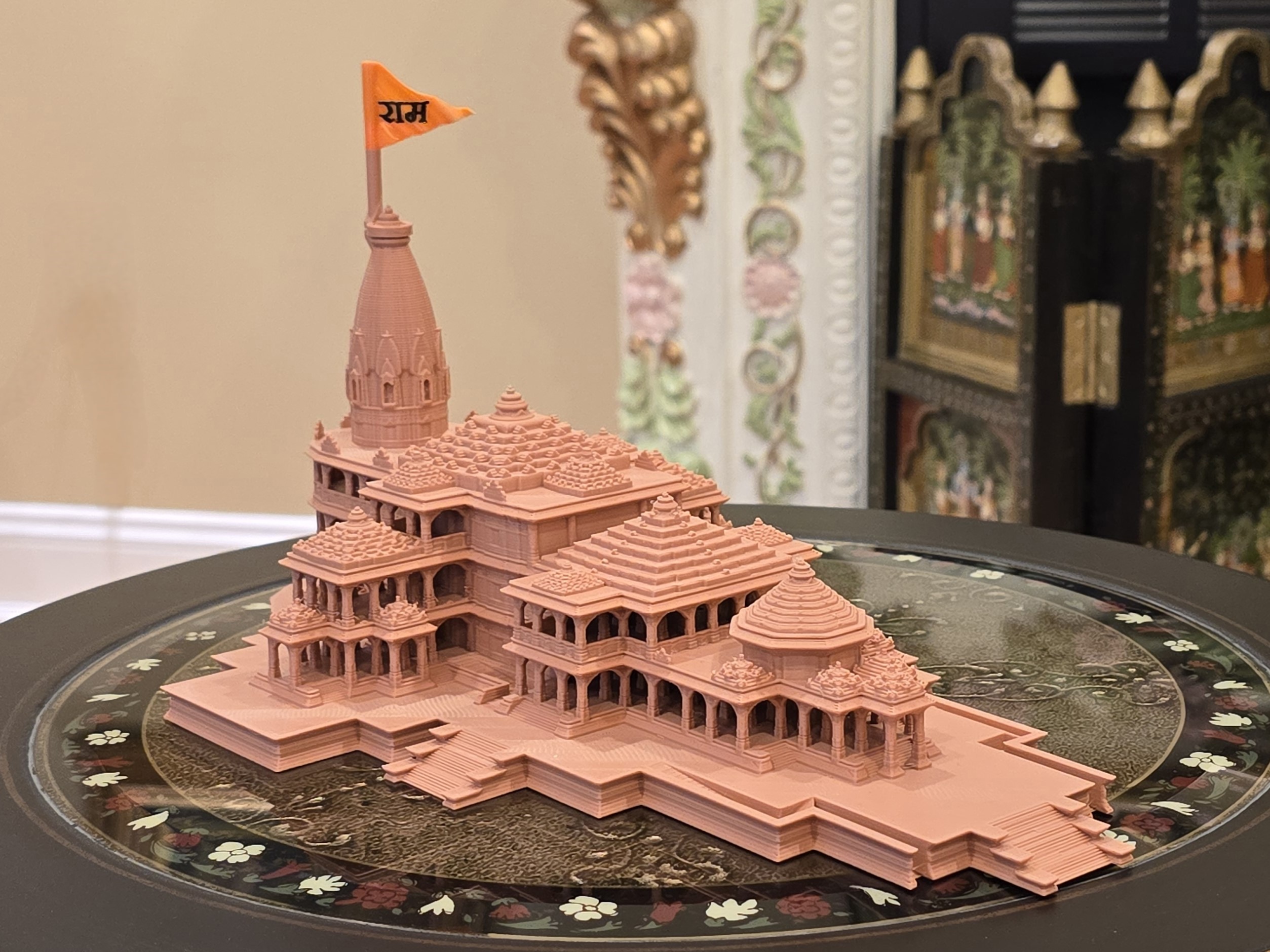 Ram Mandir model — PARAMAM sacred object