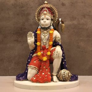 Hanuman Devoted Strength Painted